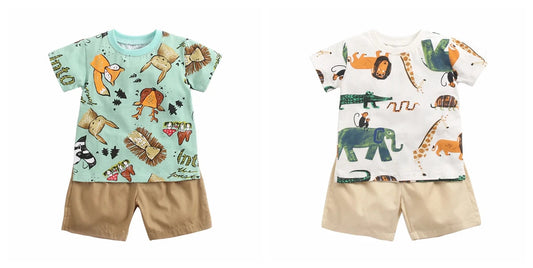 Conjunto Verão animal