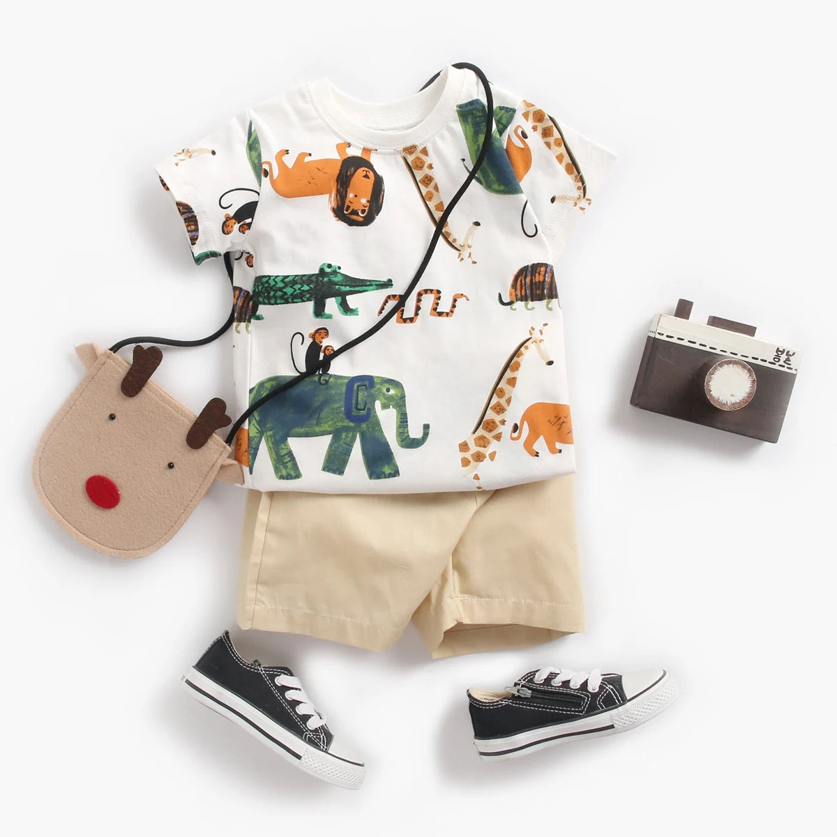 Conjunto Verão animal