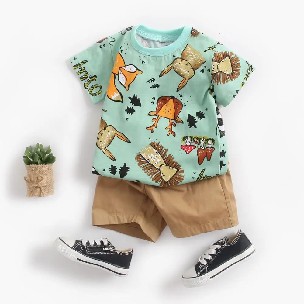 Conjunto Verão animal