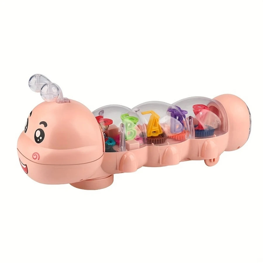 Lagarta Musical Infantil com Luz e Som