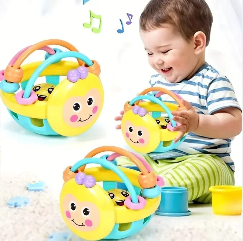 brinquedo do bebê pegar bola